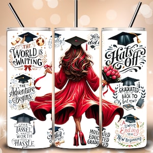 2025 Graduation Tumbler Wrap, Graduation 2025 Tumbler, 20oz Skinny Tumbler Sublimation, Senior 2025 Tumbler Wrap, PNG Files Digital Download
