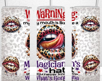 Funny Sarcastic Tumbler Wrap, 20oz Skinny Tumbler Sublimation Design, Sarcastic Quotes, Funny Tumbler Wrap, PNG Files Digital Download ONLY
