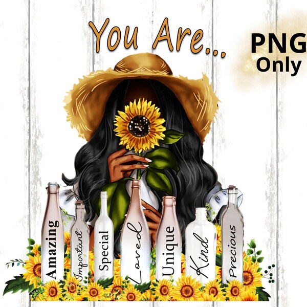 Black Women PNG, You Are  Special Png, Afro Queen PNG, Melanin Girl, Black Queen png, PNG Sublimation, Digital File, Afro American Girl