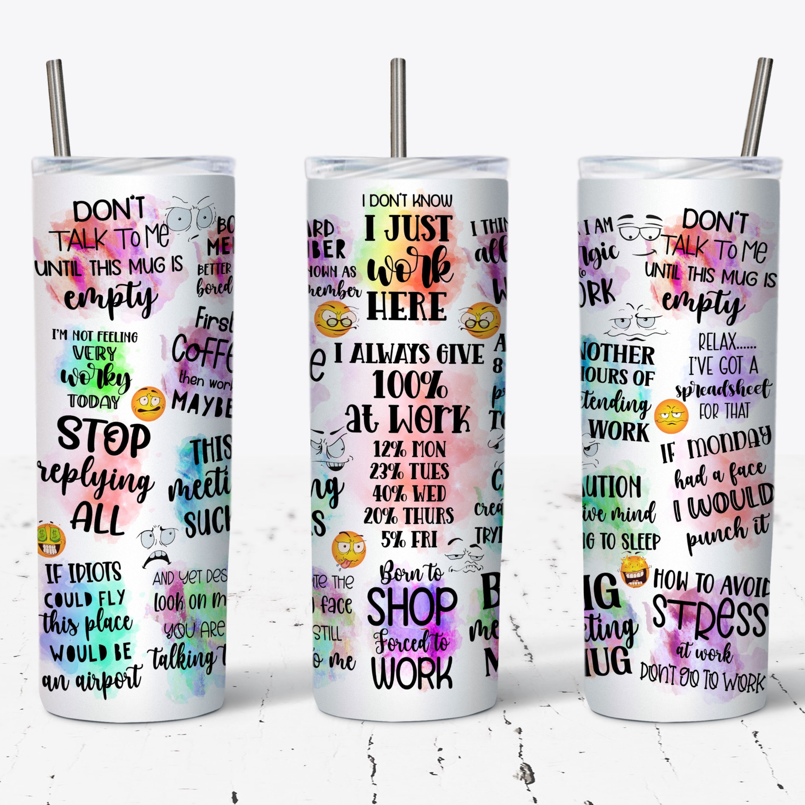 Funny Office Tumbler Wrap, 20oz Skinny Tumbler Sublimation Design, PNG File  Digital Download, Funny Coworker Gift, Funny Tumbler Wrap - Etsy, image size:2700x2700