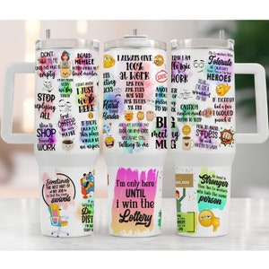 Funny Office Tumbler Wrap 40oz Tumbler Design, Funny Tumbler Wrap, Funny Coworker Gift,  Coworker Tumbler PNG Files Digital Download