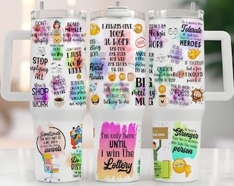 Funny Office Tumbler Wrap 40oz Tumbler Design, Funny Tumbler Wrap, Funny Coworker Gift,  Coworker Tumbler PNG Files Digital Download