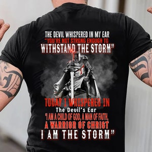 Knight Templar I Am A Child Of God A Warrior Of Christ, Christian PNG Sublimation Design, Christian PNG,Christian Gift, A Warrior Of Christ