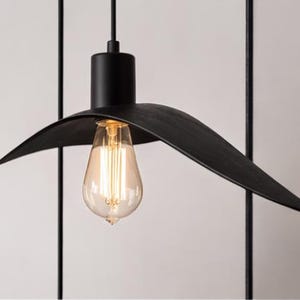 Natural Wood Pendant Light, Minimalist Chandelier, Brown Bird Wing Lamp, Scandinavian Loft Ceiling Lighting, Modern Cozy Home Decor 2026 image 10