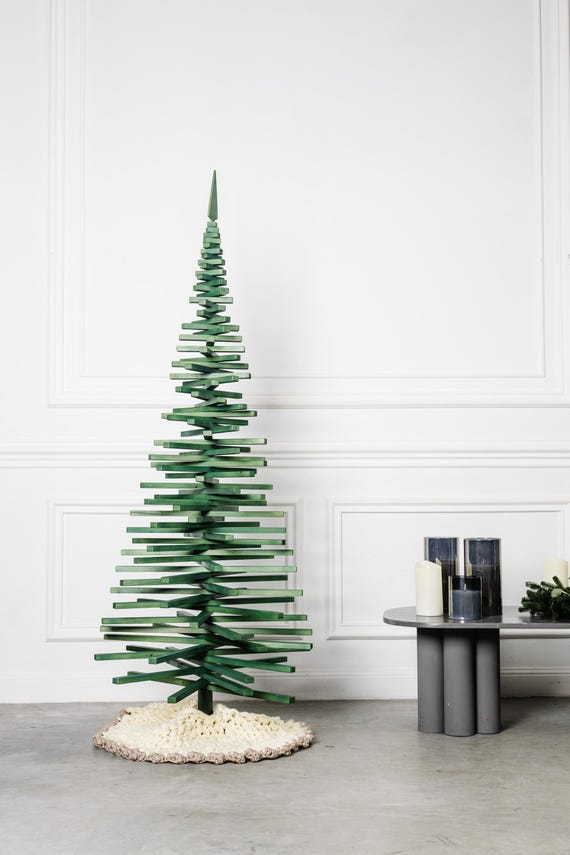 Alternativer Baum aus Massivholz, Palettenweihnachtsbaum, großer Weihnachtsbaum, umweltfreundlicher Baum, Geschenk zum 1