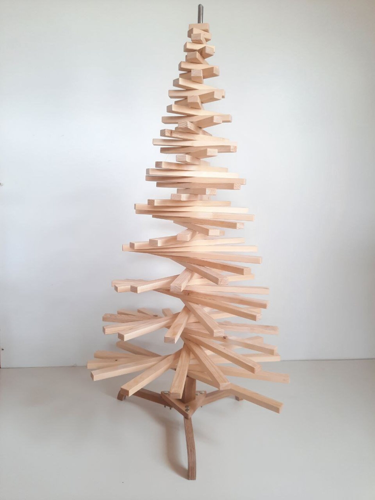 Natur Holz Weihnachtsbaum 20212022 Zeitgemäßer Eco XMas Baum Etsy
