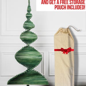 Light green faux Christmas tree, New Year symbol, spiral Xmas tree, large pallet holiday tree, family Xmas tree, handmade Christmas decor