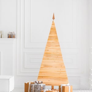 Natürlicher Weihnachtsbaum aus Holz 2023-2024 Nachhaltig 
