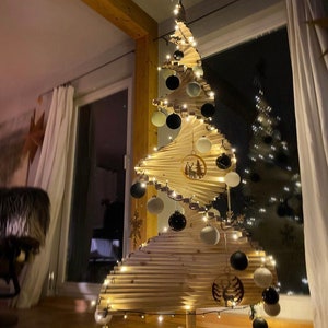 Natürlicher Weihnachtsbaum aus Holz 2023-2024 Nachhaltig 