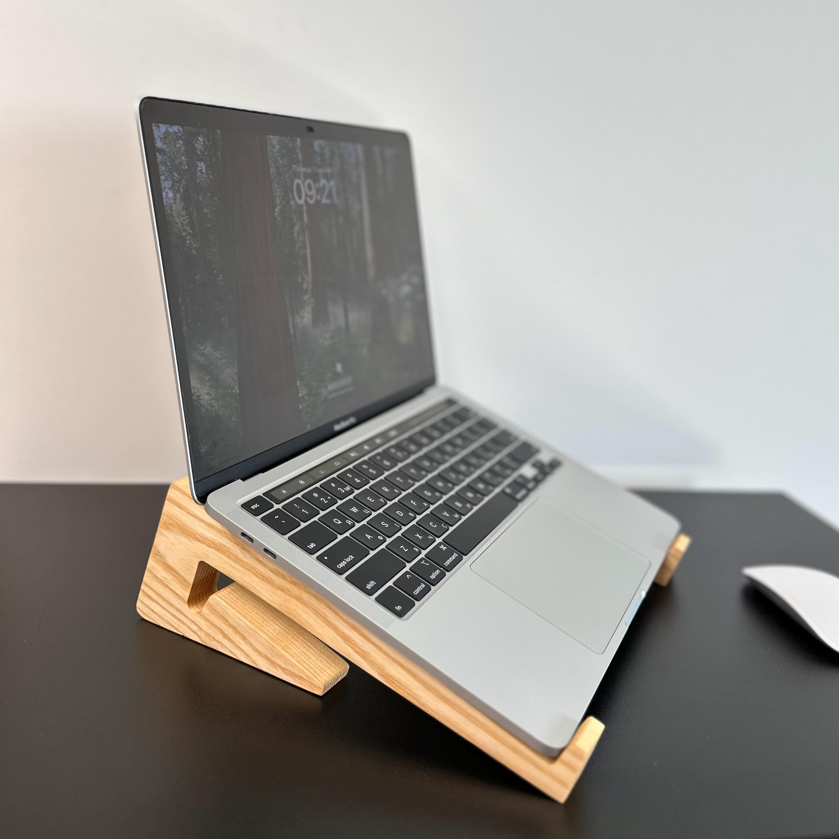 Support écologique pour ordinateur portable, support en bois pour ordinateur portable, support pour ordinateur portable, support portable, support pou