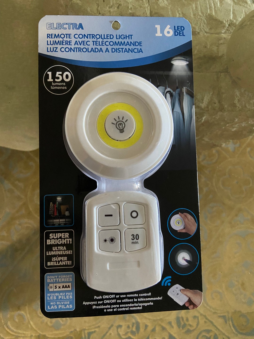 Remote Control LED Light Etsy UK