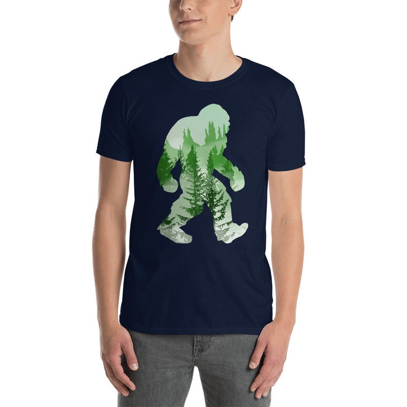 sasquatch button up shirt
