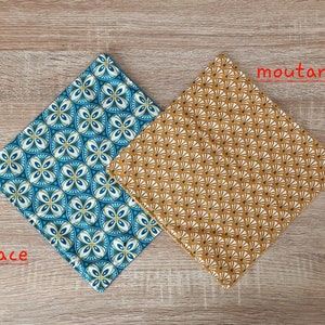 all washable wipes with or without pressure 8 patterns to choose from, zero waste, gift idea image 4