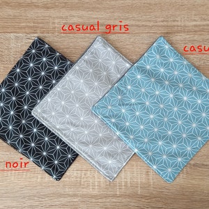 all washable wipes with or without pressure 8 patterns to choose from, zero waste, gift idea image 3