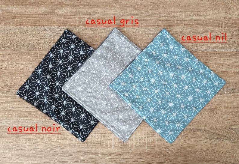 all washable wipes with or without pressure 8 patterns to choose from, zero waste, gift idea image 3