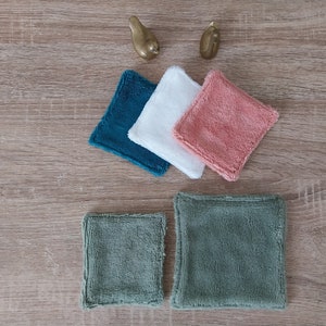 Square cleansing makeup remover wipe 2 sizes 9 colors to choose from