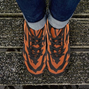 tiger print trainers