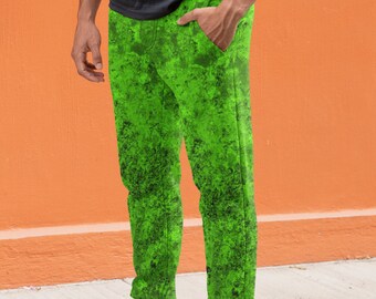 Neon Green Pants - Etsy