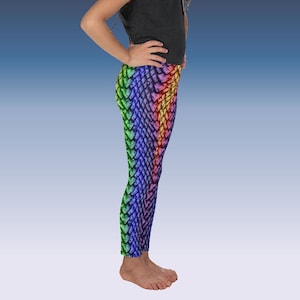 Pastel Rainbow Slime Leggings