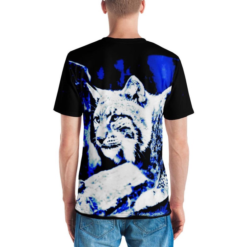 Lynx Print Unisex T-shirt | Etsy