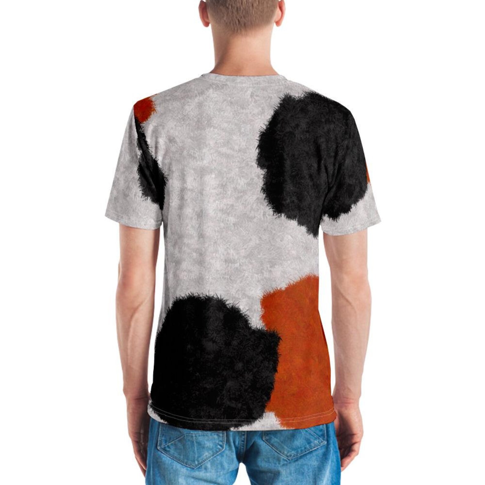 Calico Cat Fur Print Unisex Tshirt Spotted Cat Shirt Cat Etsy