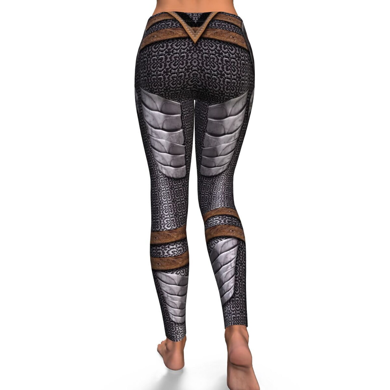 Shield Maiden Leggings Viking Cosplay Pants Unique Workout Etsy