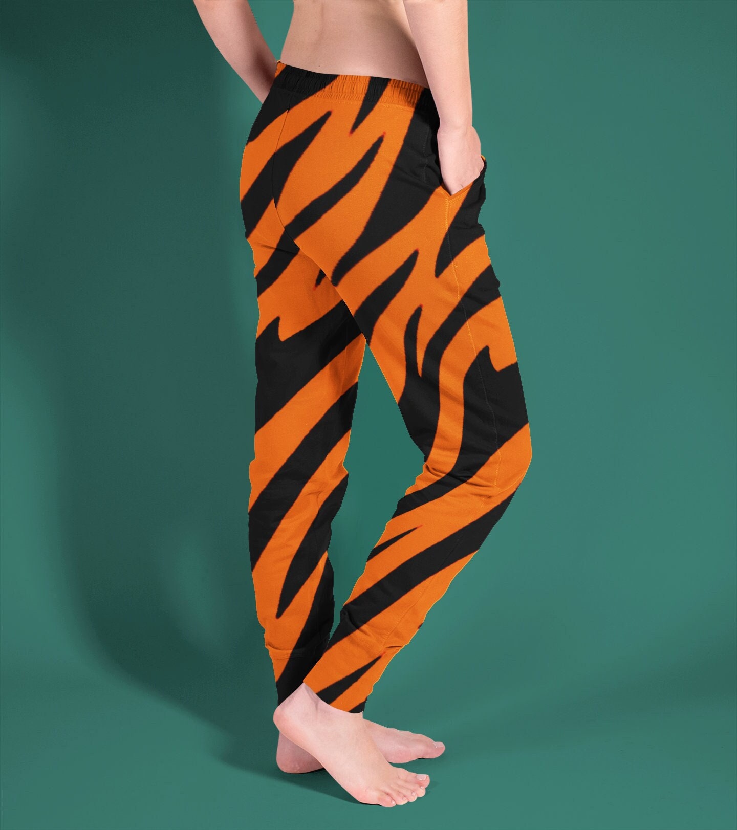 Tiger Stripe Women's Slim Fit Joggers 
