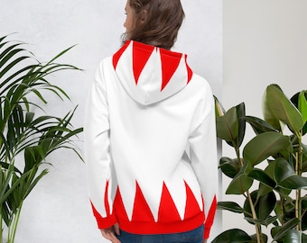 White Mage Casual Unisex Hoodie, Final Fantasy Cosplay Pullover Hoodie