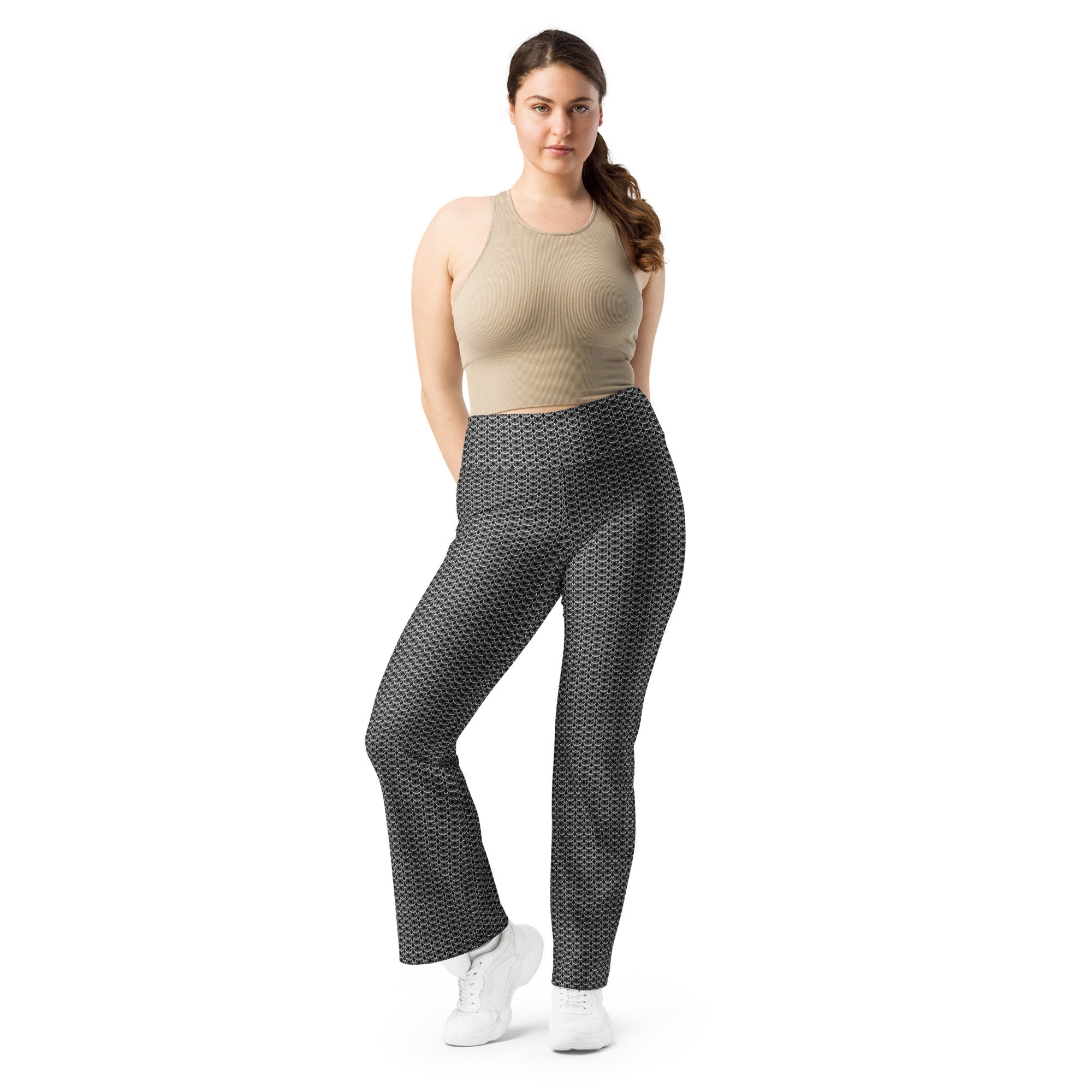 Chainmail print leggings online