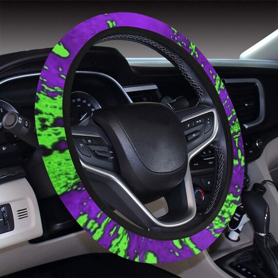 Neon green outlet steering wheel cover