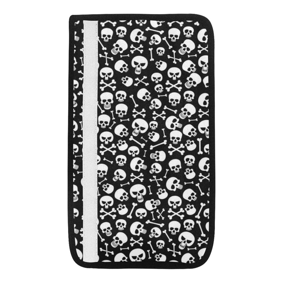 Skulls & Bones Seat Belt Cover Skull and Crossbones Car Etsy