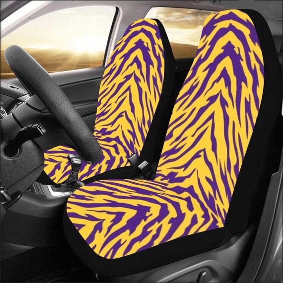 Halloween Pumpkin Print Car Seat Covers, Universal Fit Car Seat