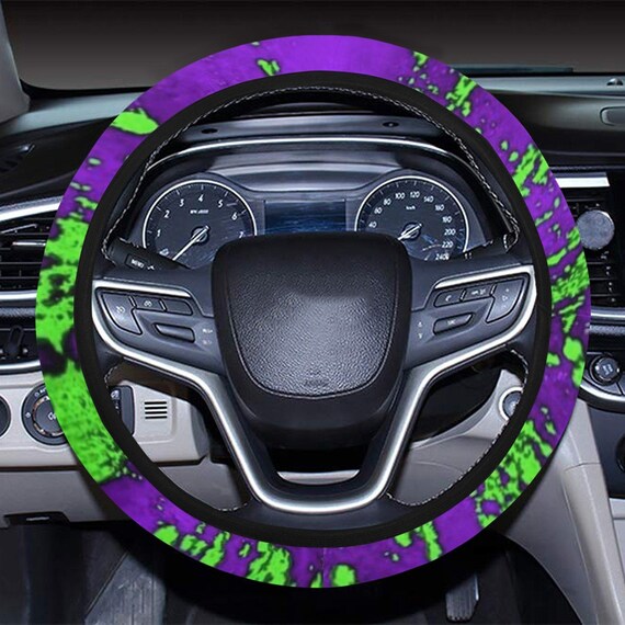 Neon steering wheel cover deals