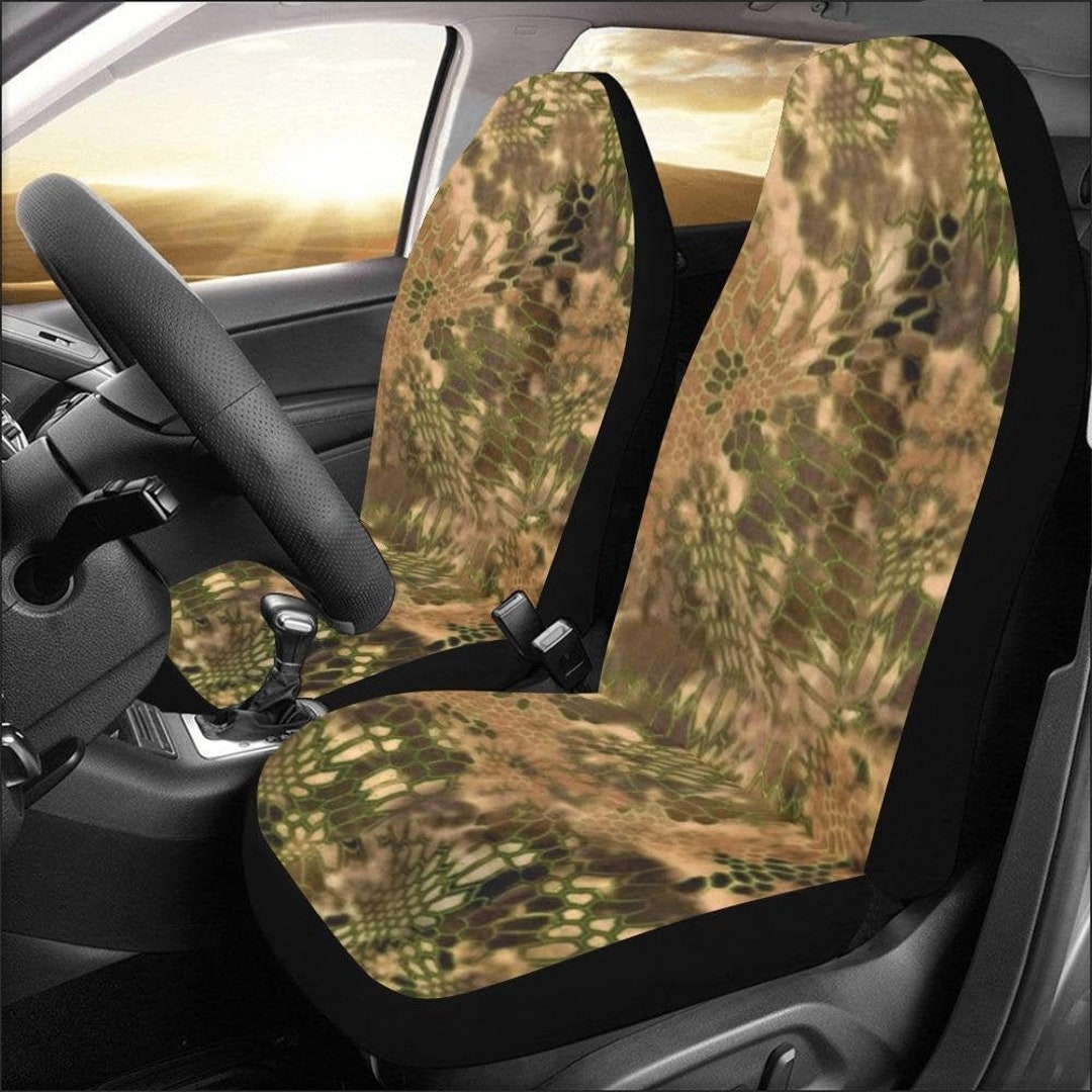 Dry Country Camo Bucket Seat Covers Desert Snakeskin Pattern Etsy UK