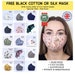 UK Face Mask, Triple Layer Face Mask, Adjustable Straps, Soft & Comfy, Washable Premium Fabric Face Covering - Adult 