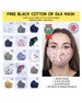 UK Face Mask, Triple Layer Face Mask, Adjustable Straps, Soft & Comfy, Washable Premium Fabric Face Covering - Adult 