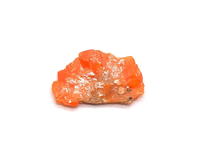 Pure Wulfenite leaf 19mm x 10mm - 1 gram