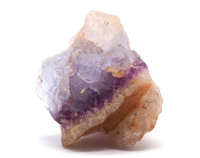 Fluorite 70mm x 55mm (217 grams). Ethically sourced and fair trade mineral.