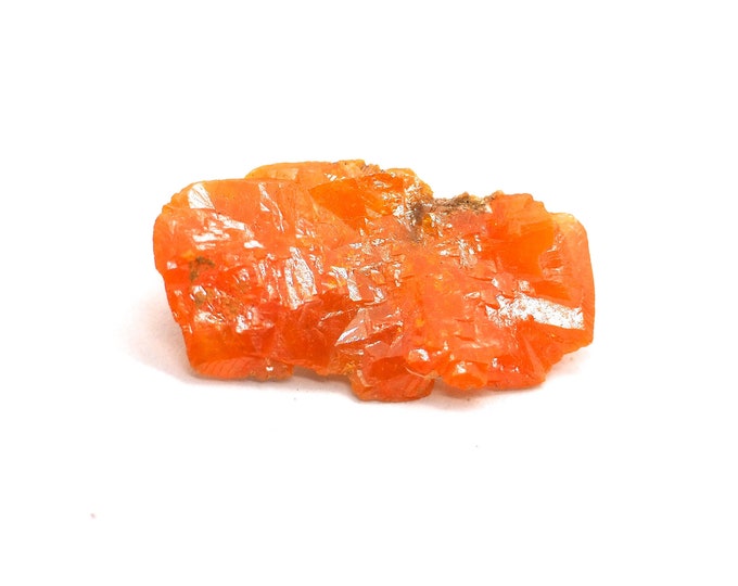 Pure Wulfenite leaf 20mm x 16mm - 1 gram