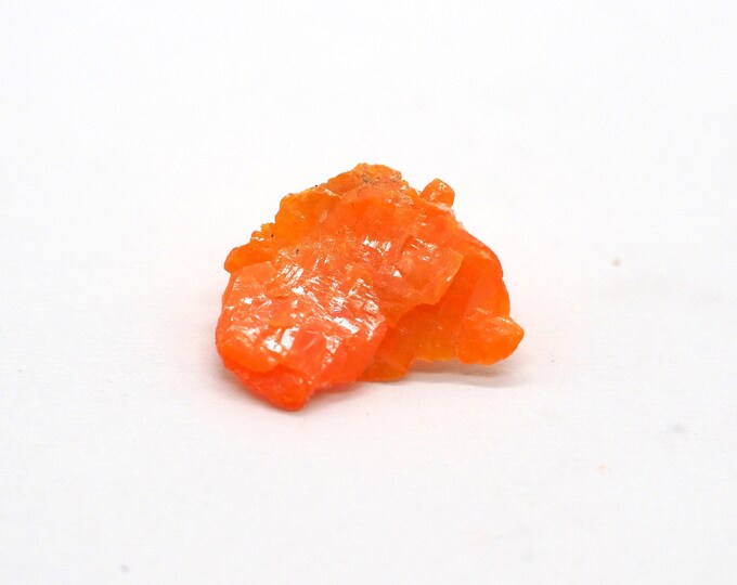 Pure Wulfenite sheet 17mm x 10mm - 0.5 grams