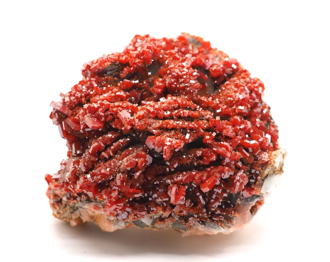 Vanadinite Barite 70mm x 65mm (287 grams)