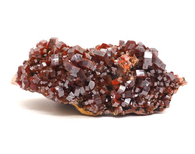 Vanadinite 75mm x 45mm (95 grams). Ethically sourced and fair trade mineral.