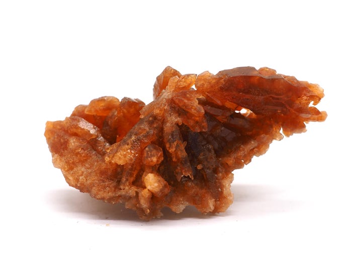 Citrine cluster 70mm x 40mm - 44 grams. Rare find. Honey colour. Ethically sourced fair trade mineral. Pure quality. Citrine Points