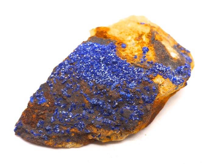 Beautiful deep blue brilliant Azurite 70mm x 45mm x 25mm (81 grams)