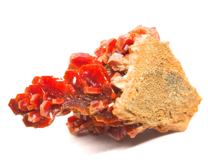 Vanadinite Crystal 60 mm x 30 mm (61 grams)
