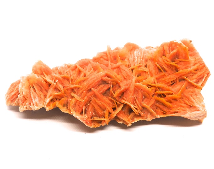 Brown pink barite 95 mm x 45 mm (140 grams)