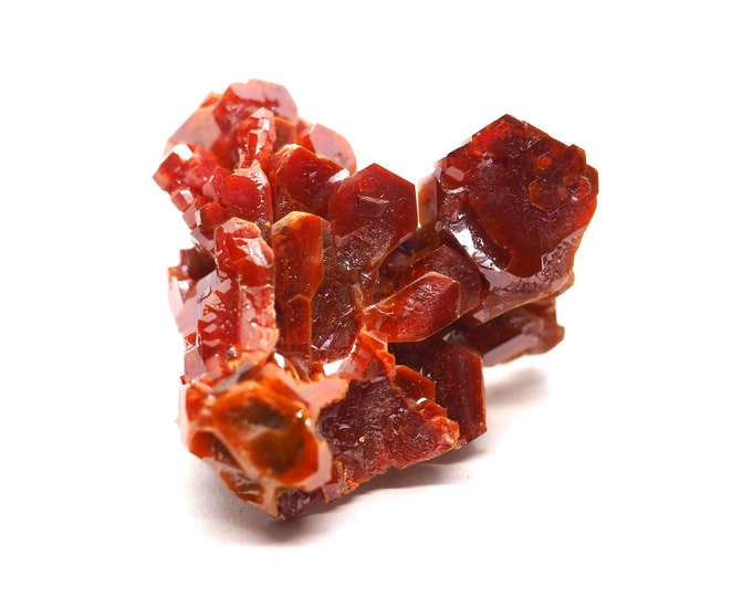 Pure Vanadinite Crystal 35 mm x 35 mm (30 grams)