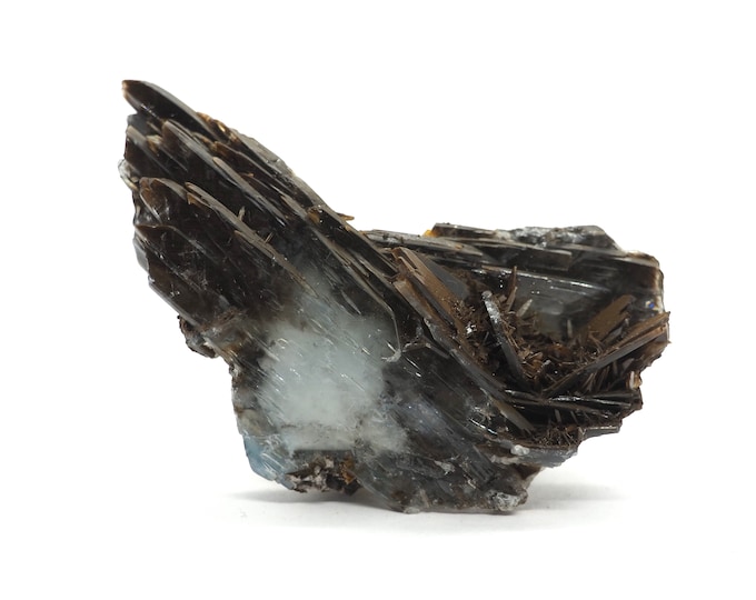 Clear blue barite 80mm x 40mm (72 grams)