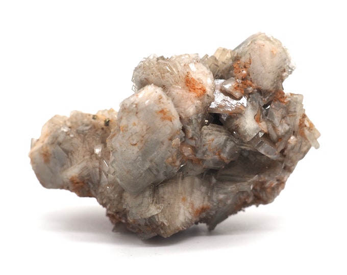 Clear blue barite 70 mm x 50 mm (198 grams)