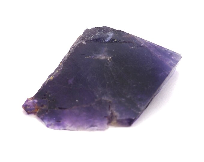 Purple fluorite 55mm x 40mm (44gram)